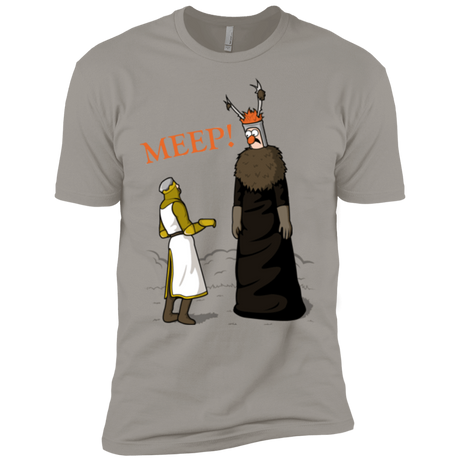 T-Shirts Light Grey / X-Small The Knight Who Says MEEP Men's Premium T-Shirt