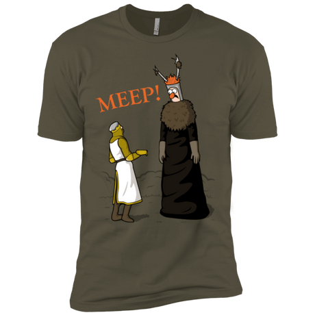 T-Shirts Military Green / X-Small The Knight Who Says MEEP Men's Premium T-Shirt