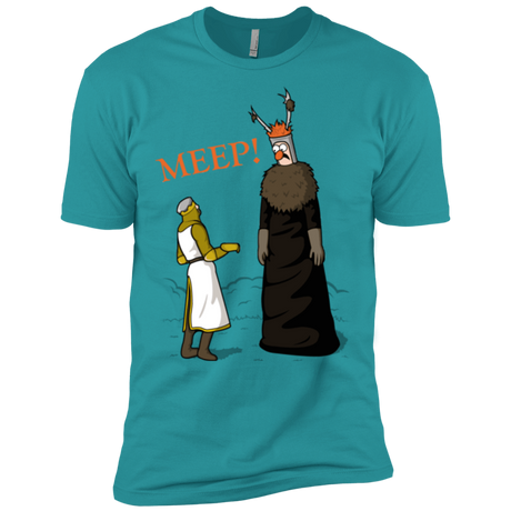 T-Shirts Tahiti Blue / X-Small The Knight Who Says MEEP Men's Premium T-Shirt