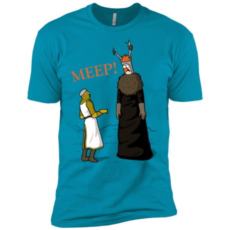 T-Shirts Turquoise / X-Small The Knight Who Says MEEP Men's Premium T-Shirt