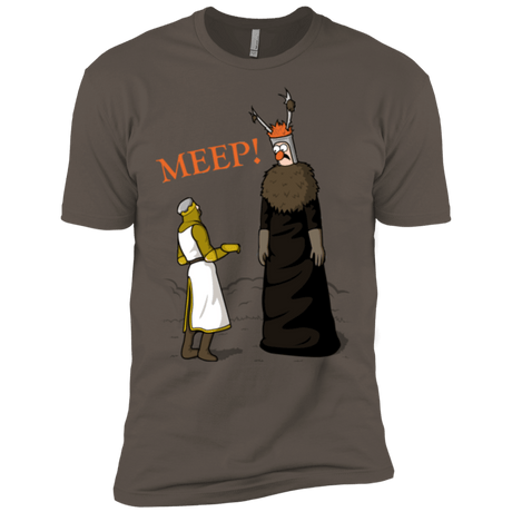 T-Shirts Warm Grey / X-Small The Knight Who Says MEEP Men's Premium T-Shirt