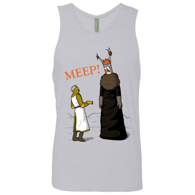 T-Shirts Heather Grey / Small The Knight Who Says MEEP Men's Premium Tank Top