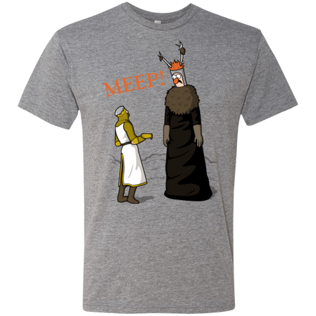 T-Shirts Premium Heather / Small The Knight Who Says MEEP Men's Triblend T-Shirt