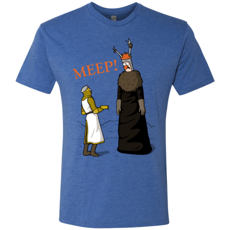 T-Shirts Vintage Royal / Small The Knight Who Says MEEP Men's Triblend T-Shirt