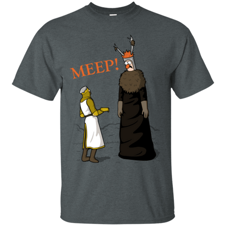 T-Shirts Dark Heather / Small The Knight Who Says MEEP T-Shirt