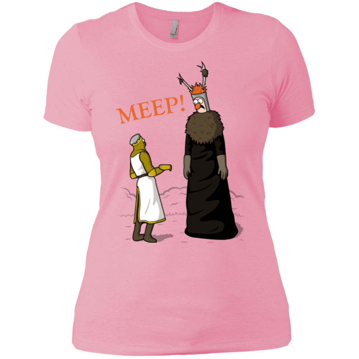 T-Shirts Light Pink / X-Small The Knight Who Says MEEP Women's Premium T-Shirt