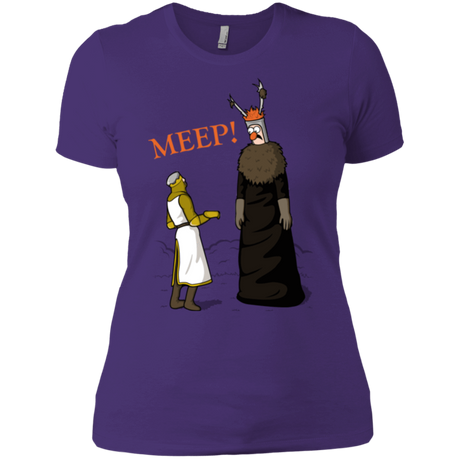 T-Shirts Purple Rush/ / X-Small The Knight Who Says MEEP Women's Premium T-Shirt