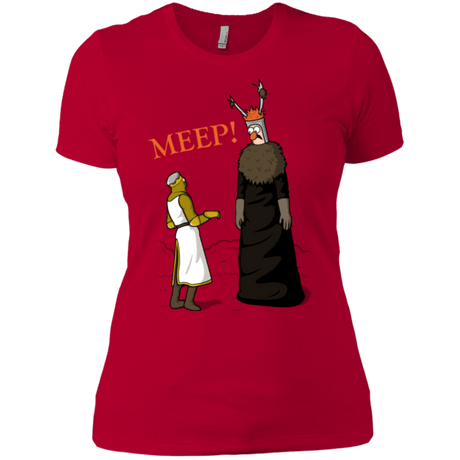 T-Shirts Red / X-Small The Knight Who Says MEEP Women's Premium T-Shirt