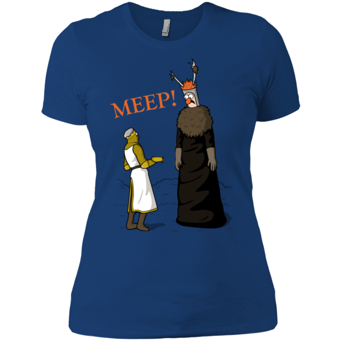 T-Shirts Royal / X-Small The Knight Who Says MEEP Women's Premium T-Shirt