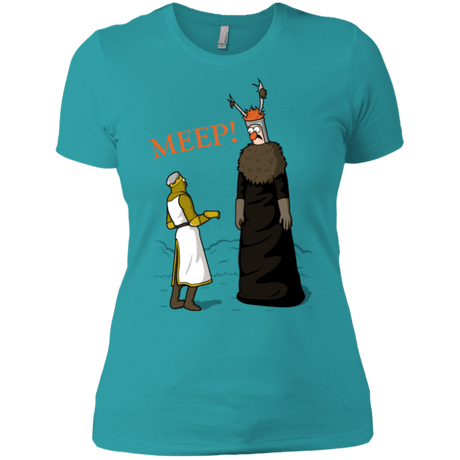 T-Shirts Tahiti Blue / X-Small The Knight Who Says MEEP Women's Premium T-Shirt