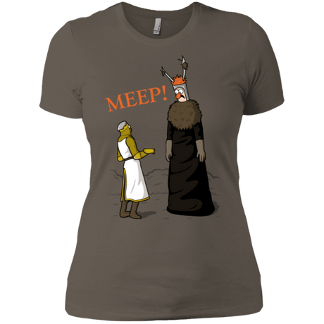 T-Shirts Warm Grey / X-Small The Knight Who Says MEEP Women's Premium T-Shirt