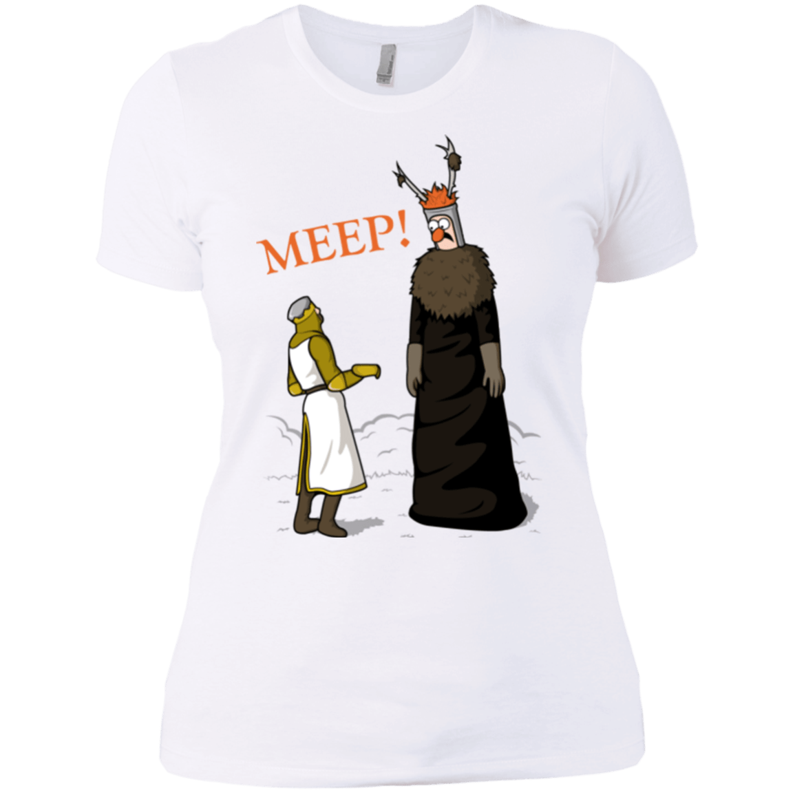 T-Shirts White / X-Small The Knight Who Says MEEP Women's Premium T-Shirt