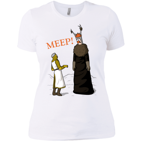 T-Shirts White / X-Small The Knight Who Says MEEP Women's Premium T-Shirt