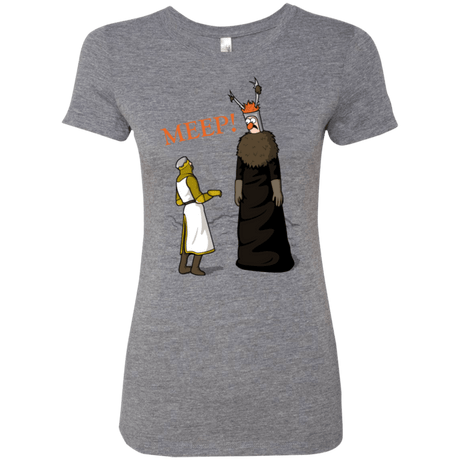 T-Shirts Premium Heather / Small The Knight Who Says MEEP Women's Triblend T-Shirt