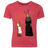 T-Shirts Vintage Red / YXS The Knight Who Says MEEP Youth Triblend T-Shirt