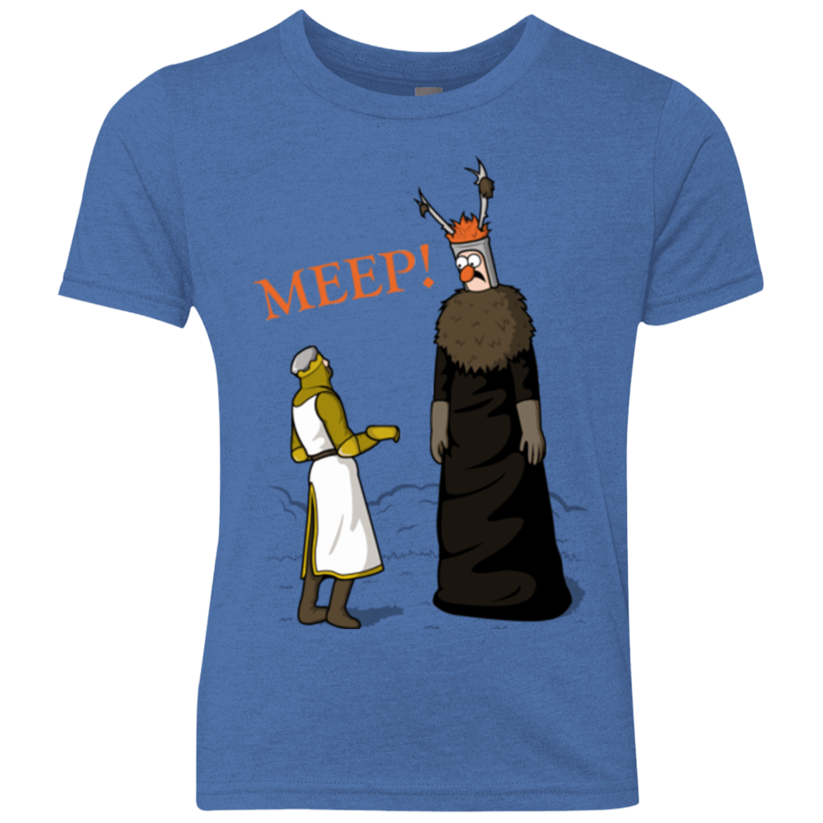 T-Shirts Vintage Royal / YXS The Knight Who Says MEEP Youth Triblend T-Shirt