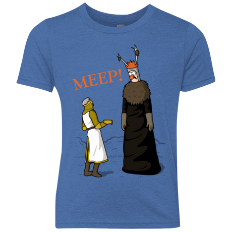 T-Shirts Vintage Royal / YXS The Knight Who Says MEEP Youth Triblend T-Shirt