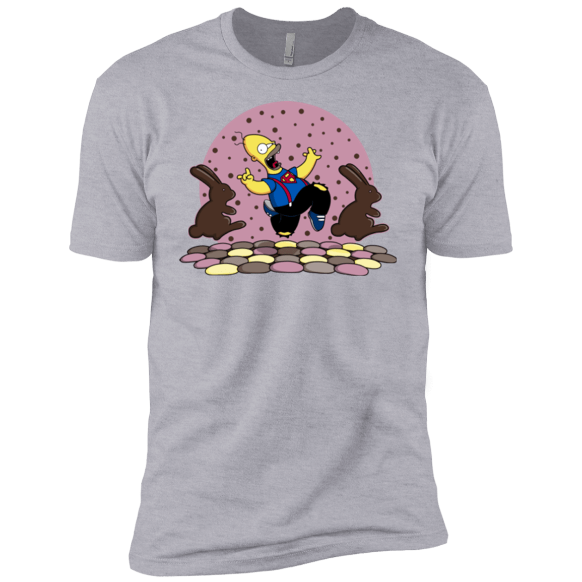 T-Shirts Heather Grey / YXS The Land of Chocolate Boys Premium T-Shirt