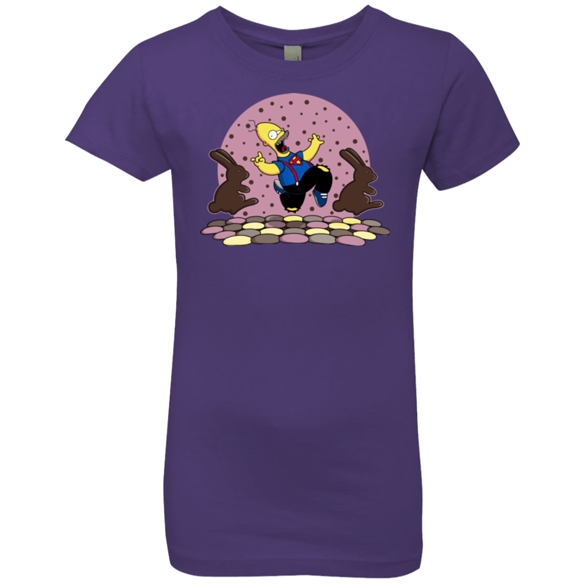 T-Shirts Purple Rush / YXS The Land of Chocolate Girls Premium T-Shirt