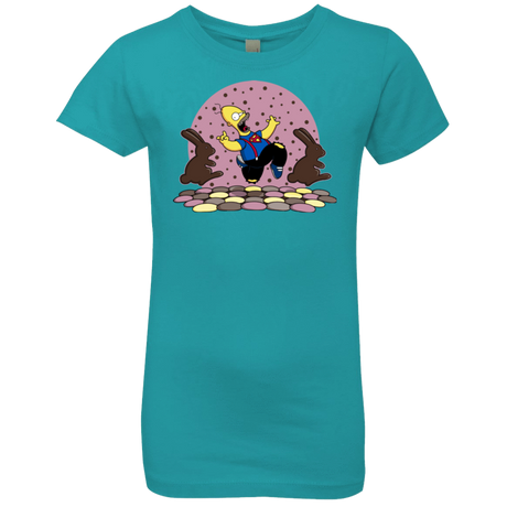 T-Shirts Tahiti Blue / YXS The Land of Chocolate Girls Premium T-Shirt