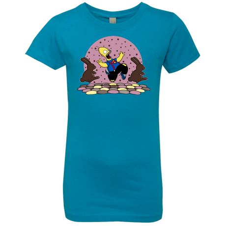 T-Shirts Turquoise / YXS The Land of Chocolate Girls Premium T-Shirt