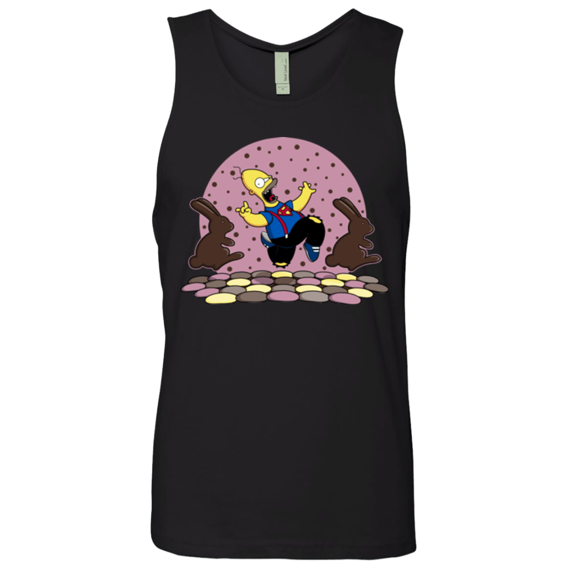 T-Shirts Black / Small The Land of Chocolate Men's Premium Tank Top