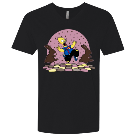 T-Shirts Black / X-Small The Land of Chocolate Men's Premium V-Neck