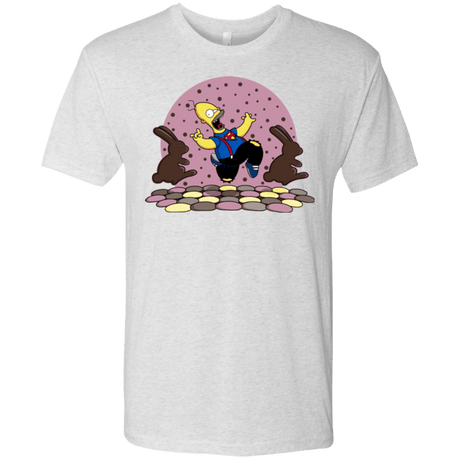 T-Shirts Heather White / Small The Land of Chocolate Men's Triblend T-Shirt