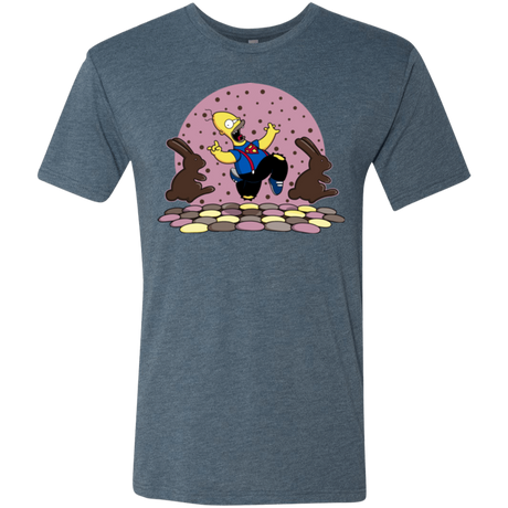 T-Shirts Indigo / Small The Land of Chocolate Men's Triblend T-Shirt