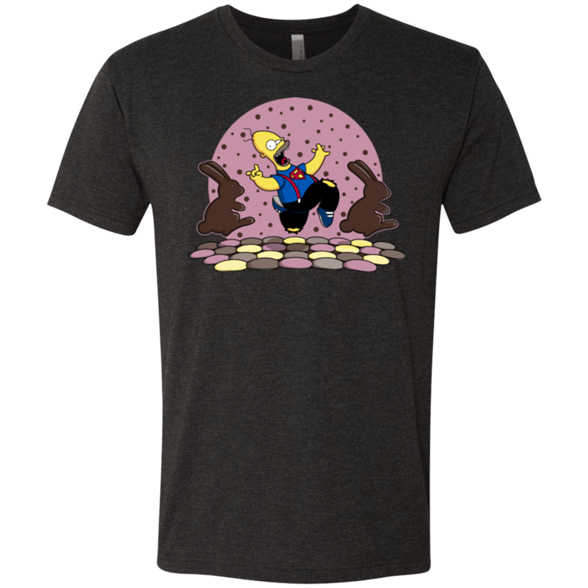 T-Shirts Vintage Black / Small The Land of Chocolate Men's Triblend T-Shirt