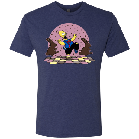 T-Shirts Vintage Navy / Small The Land of Chocolate Men's Triblend T-Shirt