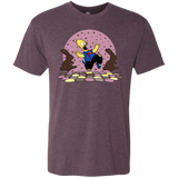 T-Shirts Vintage Purple / Small The Land of Chocolate Men's Triblend T-Shirt