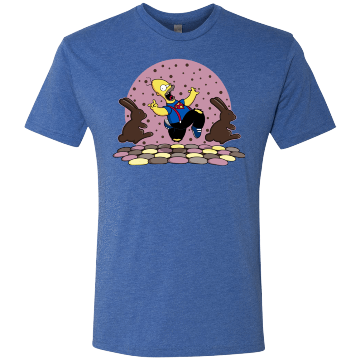 T-Shirts Vintage Royal / Small The Land of Chocolate Men's Triblend T-Shirt