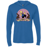 T-Shirts Vintage Royal / X-Small The Land of Chocolate Triblend Long Sleeve Hoodie Tee