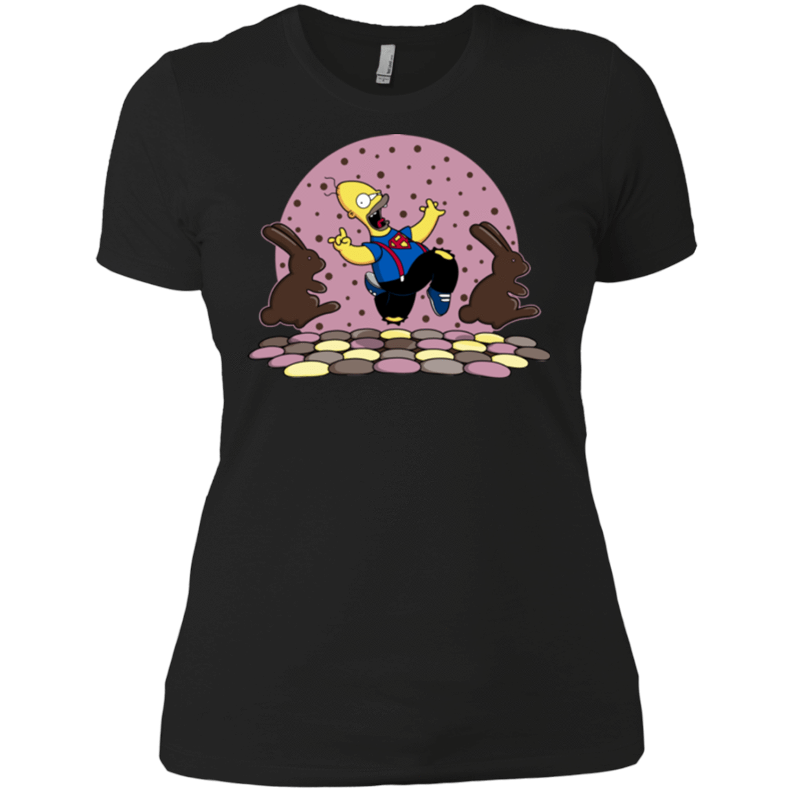 T-Shirts Black / X-Small The Land of Chocolate Women's Premium T-Shirt