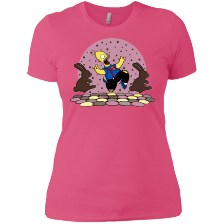 T-Shirts Hot Pink / X-Small The Land of Chocolate Women's Premium T-Shirt