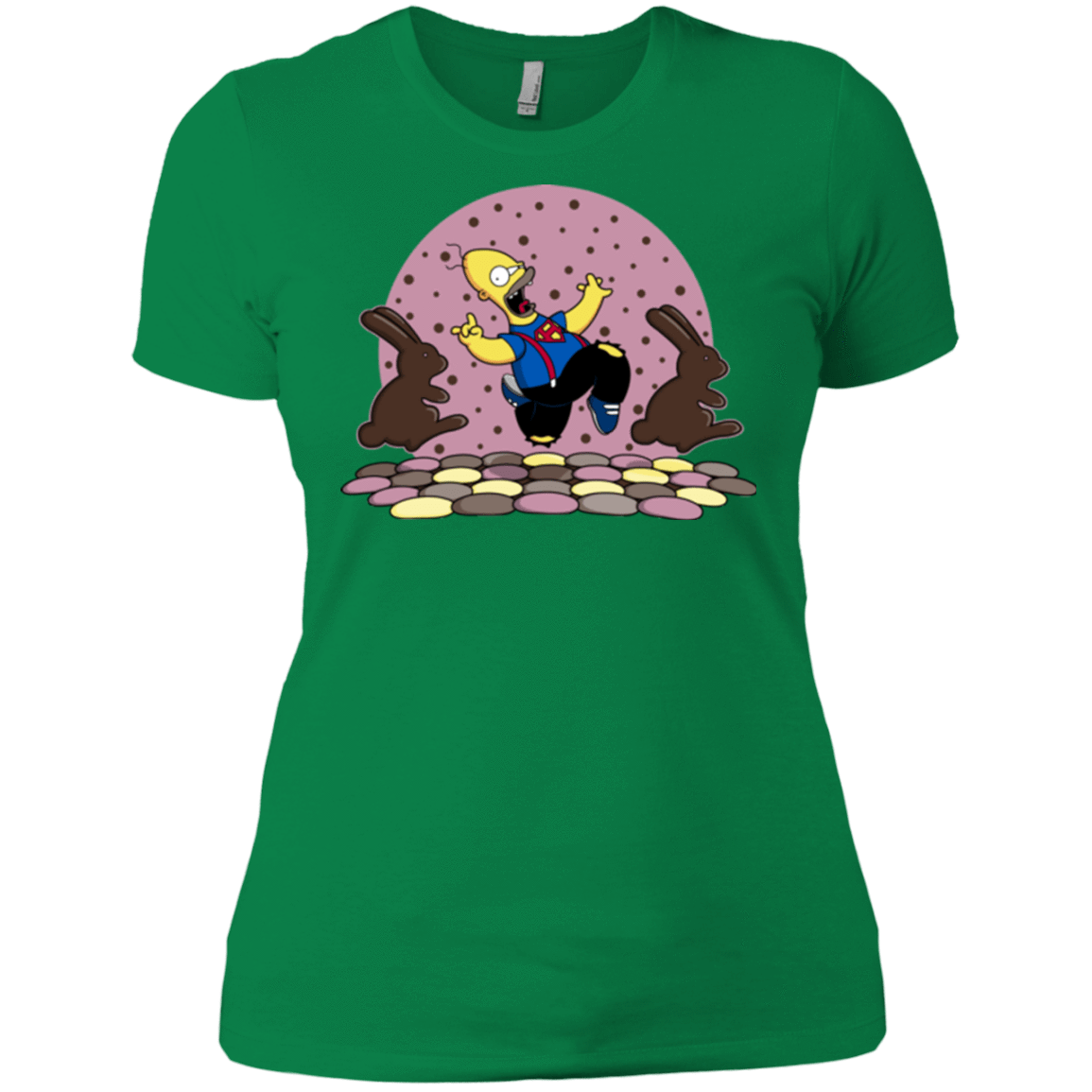T-Shirts Kelly Green / X-Small The Land of Chocolate Women's Premium T-Shirt