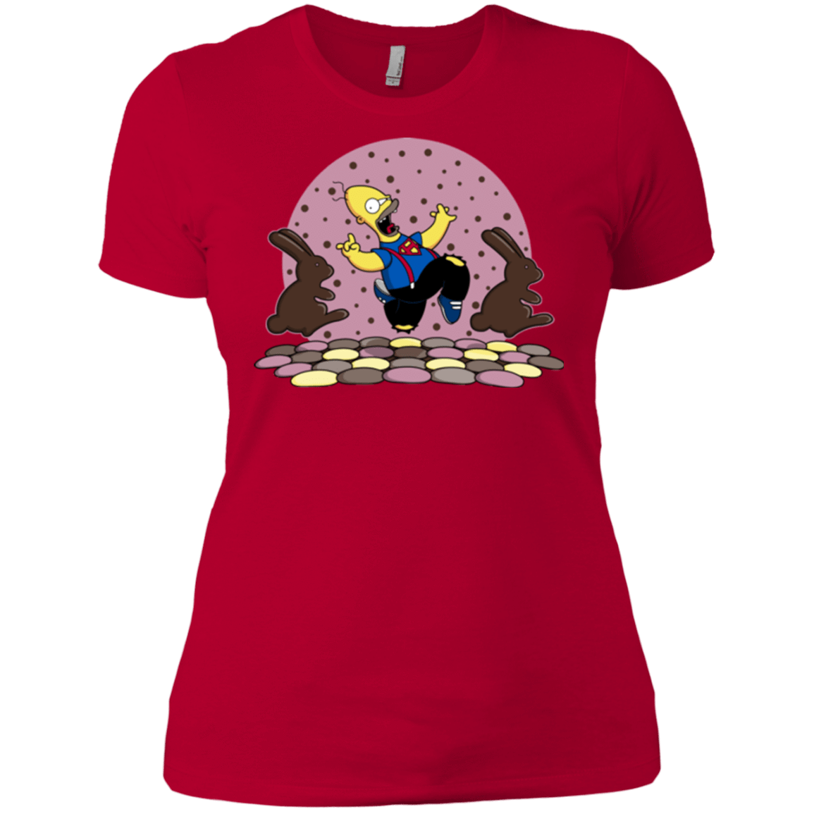 T-Shirts Red / X-Small The Land of Chocolate Women's Premium T-Shirt