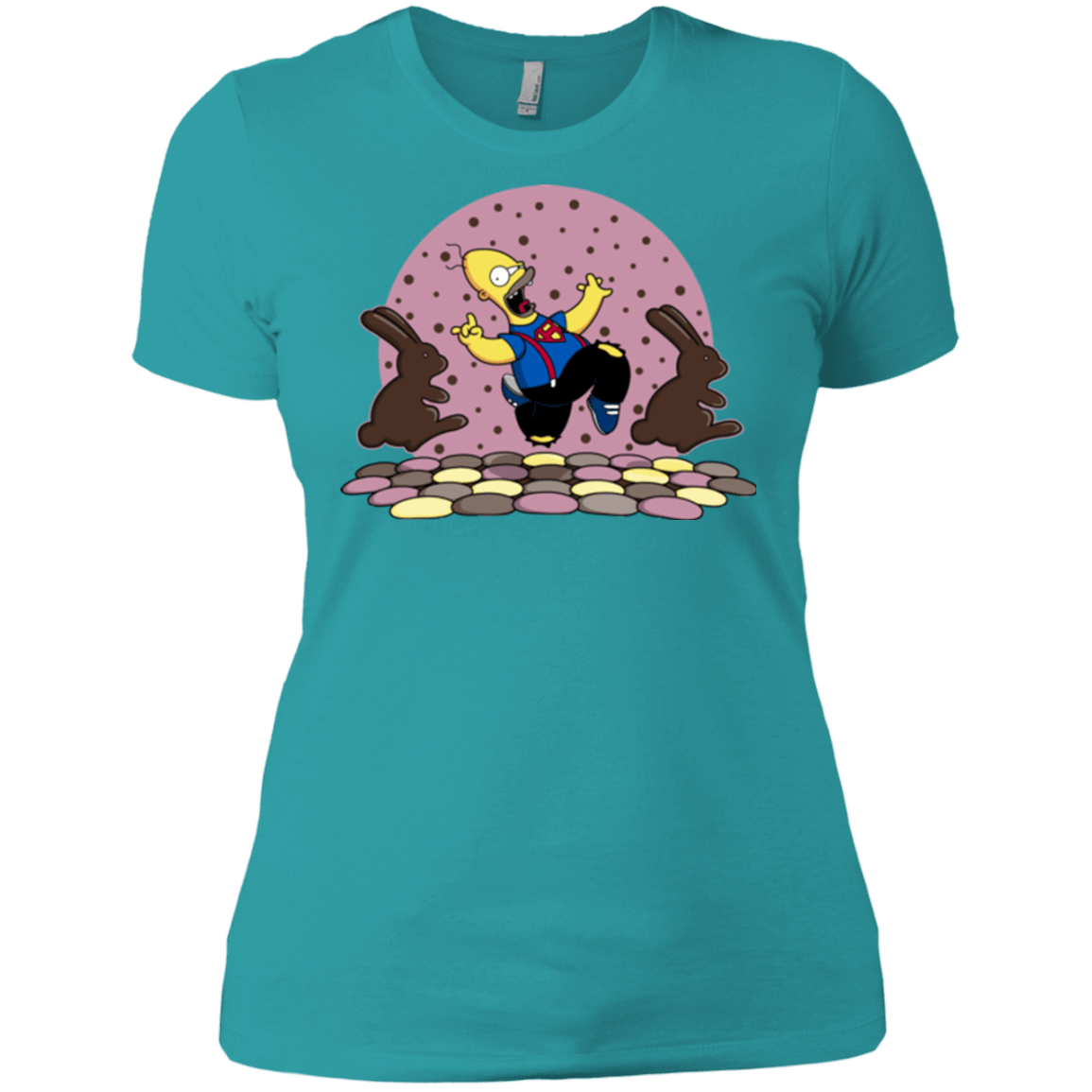 T-Shirts Tahiti Blue / X-Small The Land of Chocolate Women's Premium T-Shirt