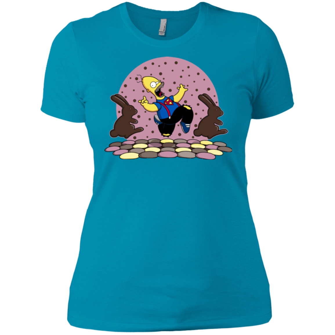 T-Shirts Turquoise / X-Small The Land of Chocolate Women's Premium T-Shirt