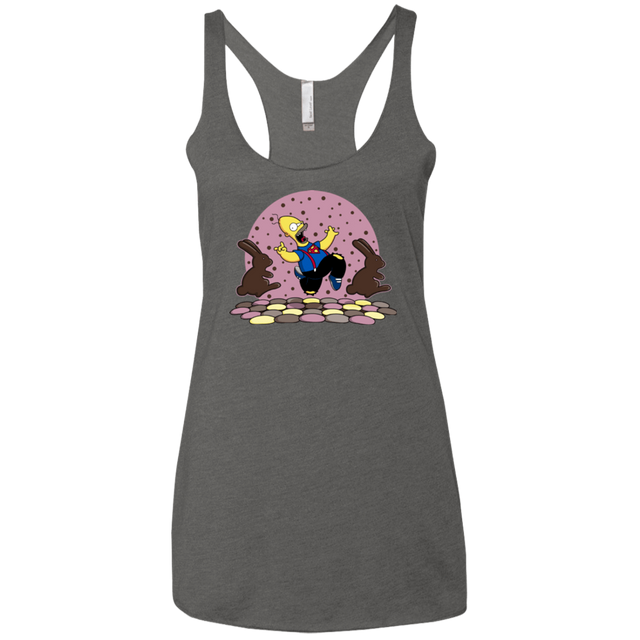 T-Shirts Premium Heather / X-Small The Land of Chocolate Women's Triblend Racerback Tank