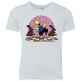 T-Shirts Heather White / YXS The Land of Chocolate Youth Triblend T-Shirt