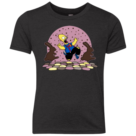 T-Shirts Vintage Black / YXS The Land of Chocolate Youth Triblend T-Shirt