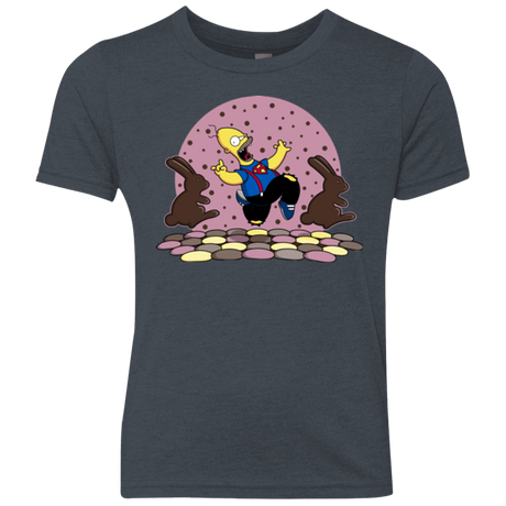 T-Shirts Vintage Navy / YXS The Land of Chocolate Youth Triblend T-Shirt