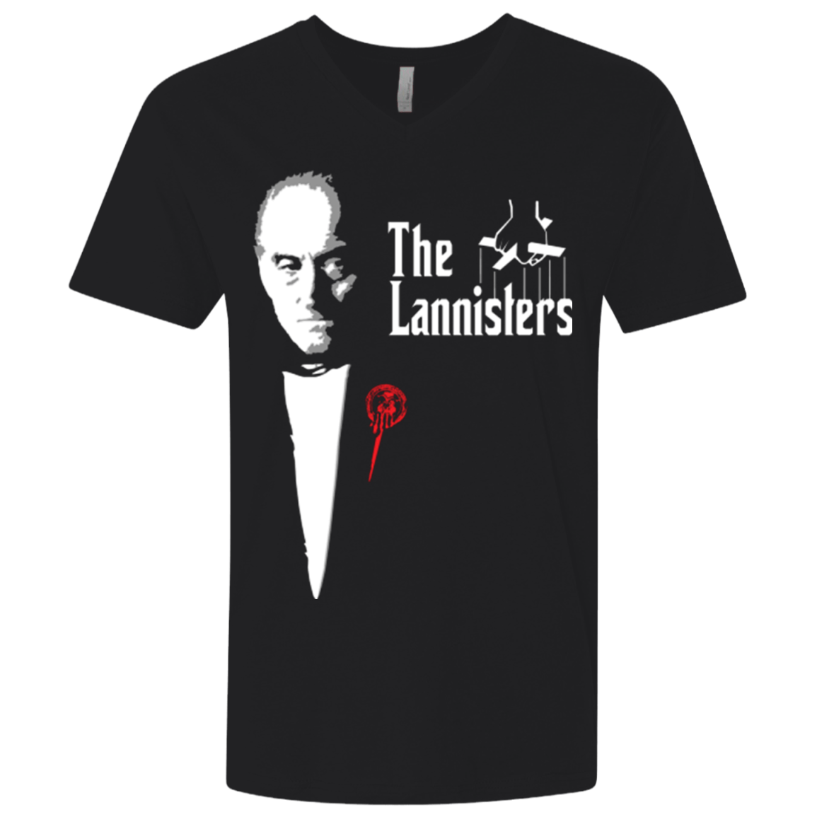 T-Shirts Black / X-Small The Lannisters Men's Premium V-Neck