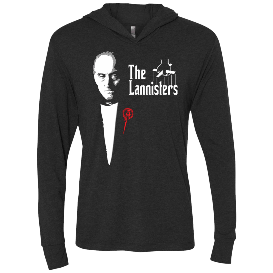 T-Shirts Vintage Black / X-Small The Lannisters Triblend Long Sleeve Hoodie Tee