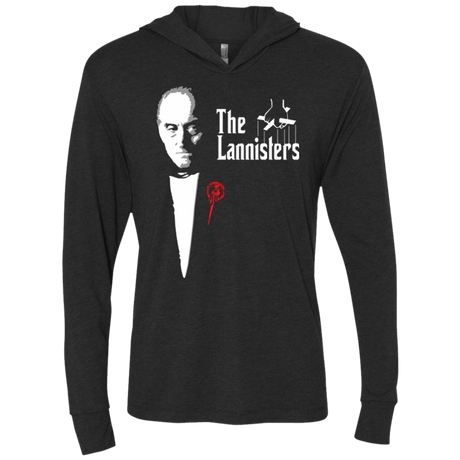 T-Shirts Vintage Black / X-Small The Lannisters Triblend Long Sleeve Hoodie Tee