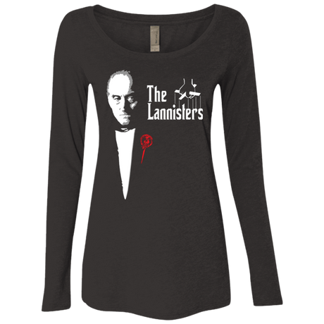 T-Shirts Vintage Black / Small The Lannisters Women's Triblend Long Sleeve Shirt