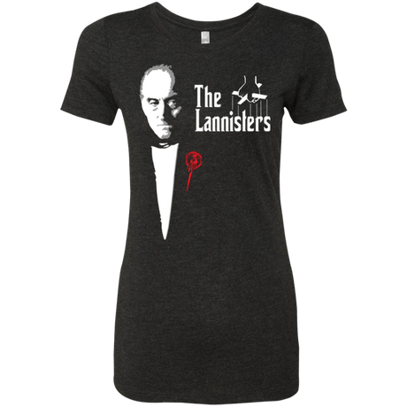 T-Shirts Vintage Black / Small The Lannisters Women's Triblend T-Shirt
