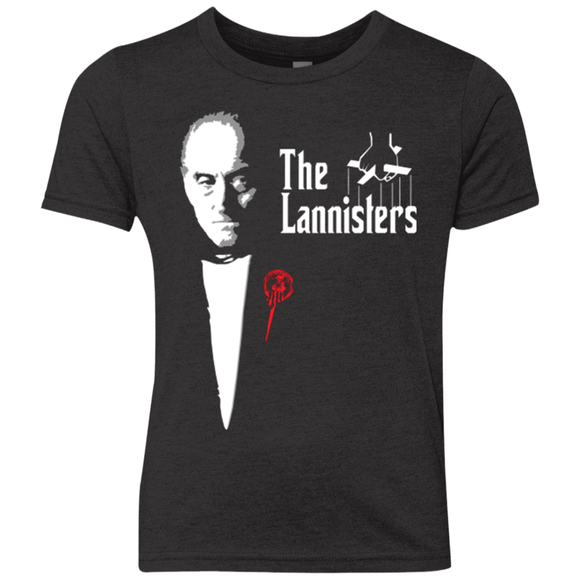 T-Shirts Vintage Black / YXS The Lannisters Youth Triblend T-Shirt